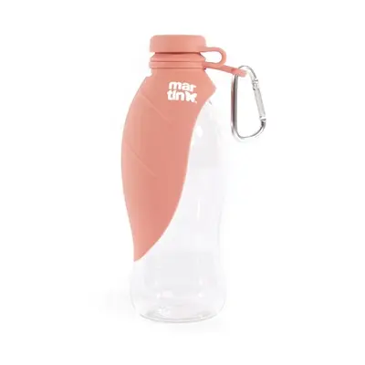 Martin drinkfles met siliconen drinkbak roze 500 ml