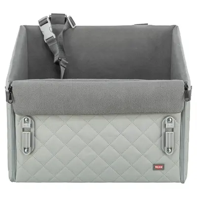 Trixie autostoel hond grijs 41 x 28,5 x 32 cm – honden tot 10 kg