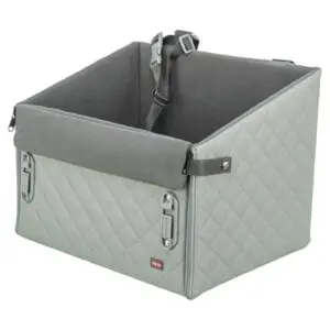 Trixie autostoel hond grijs 41 x 28,5 x 32 cm – honden tot 10 kg - Afbeelding 4
