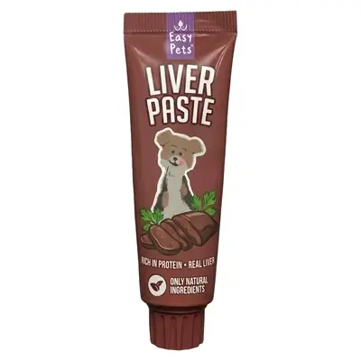 Easypets Lickables leverpasta 90 g – smeerbare snack voor honden