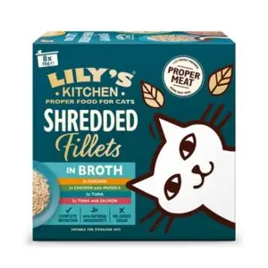 Lily's Kitchen kattenvoer Shredded Fillets multipack 8 x 70 g - Afbeelding 1