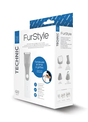 Hery Furstyle tondeuse voor hond en kat met 4 opzetkoppen – 800 mAh