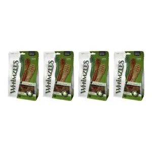 Whimzees tandenborstel XS kauwsnack hond – multipack 4 x 48 stuks - Afbeelding 1