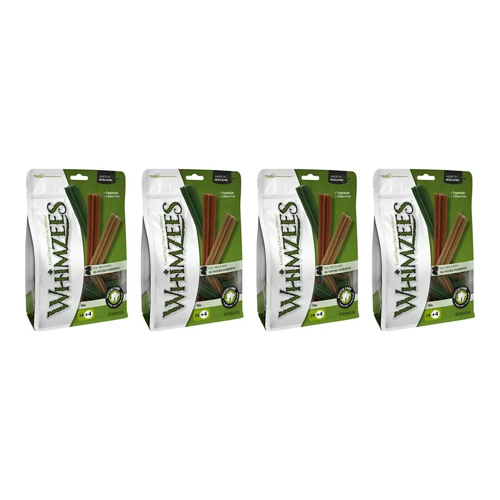 Whimzees Stix small 12 cm kauwsnack hond – multipack 4 x 24 stuks