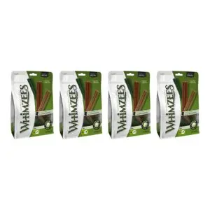 Whimzees Stix small 12 cm kauwsnack hond – multipack 4 x 24 stuks - Afbeelding 1