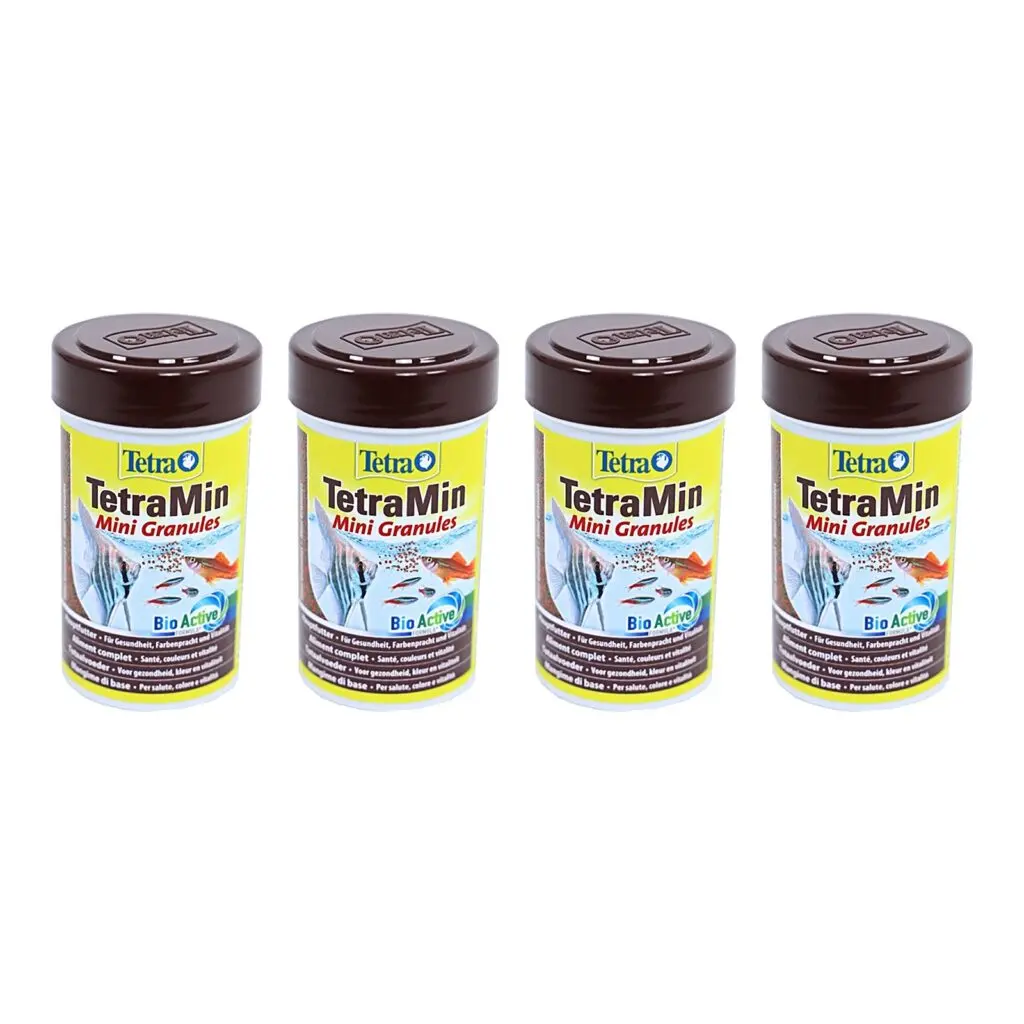 Tetra Min granulaatvoer siervissen 100 ml – multipack 4 stuks