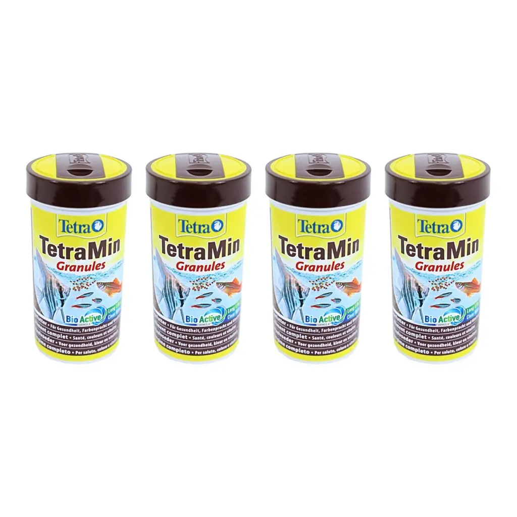 Tetra granulaat siervissen 250 ml – langzaam zinkend, multipack 4 stuks