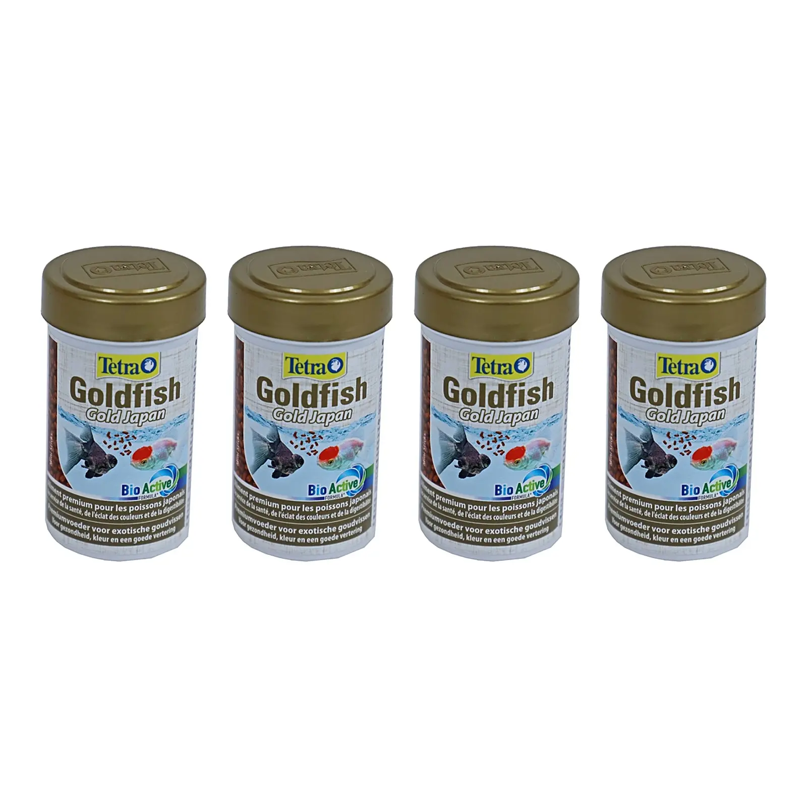 Tetra AnimIn Gold goudvisvoer spirulinavlokken 100 ml – multipack 4 stuks - Afbeelding 1