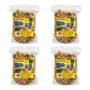 Utopia bloemenmix knaagdieren 250 g – aanvullend voer, multipack 4 stuks - Afbeelding 1