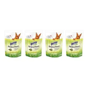Bunny Nature Konijnendroom Basic konijnenvoer 1,5 kg – multipack 4 stuks - Afbeelding 1