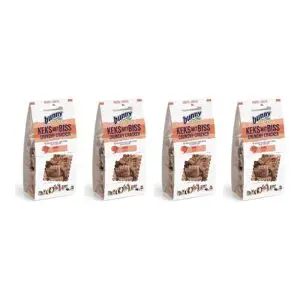 Bunny Nature Crunchy Cracker appel 50 g – multipack 4 stuks - Afbeelding 1
