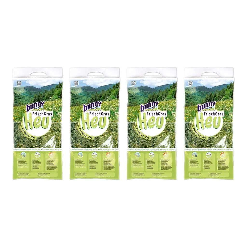 Bunny Nature vers gras hooi 3 kg – multipack 4 stuks