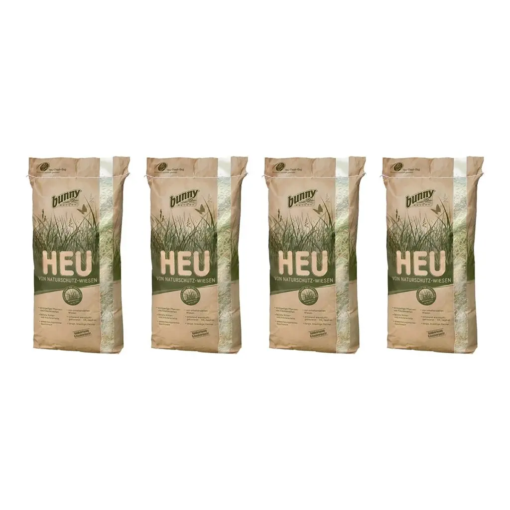 Bunny Nature natuurweidehooi 600 g – multipack 4 stuks