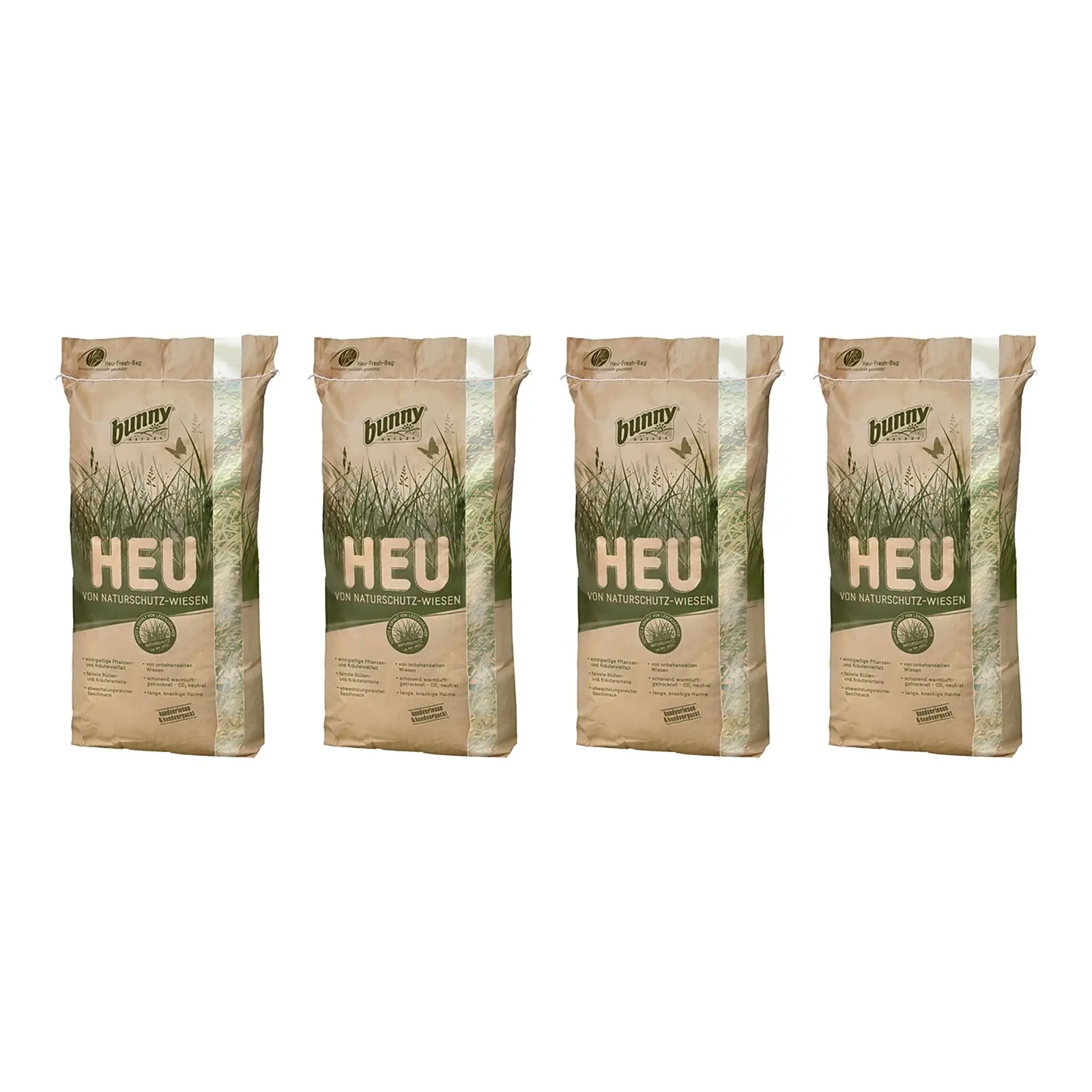 Bunny Nature natuurweidehooi 600 g – multipack 4 stuks - Afbeelding 1