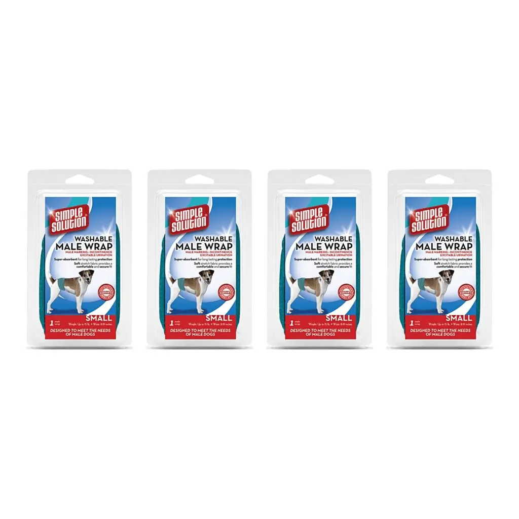 Simple Solution wasbare plasband reu S 20-48 cm – multipack 4 stuks