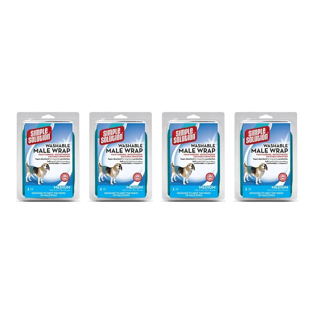 Simple Solution wasbare plasband reu M 30-58 cm – multipack 4 stuks