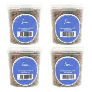 I Am kattensnoepjes zalm en groenten 70 g – multipack 4 stuks - Afbeelding 1