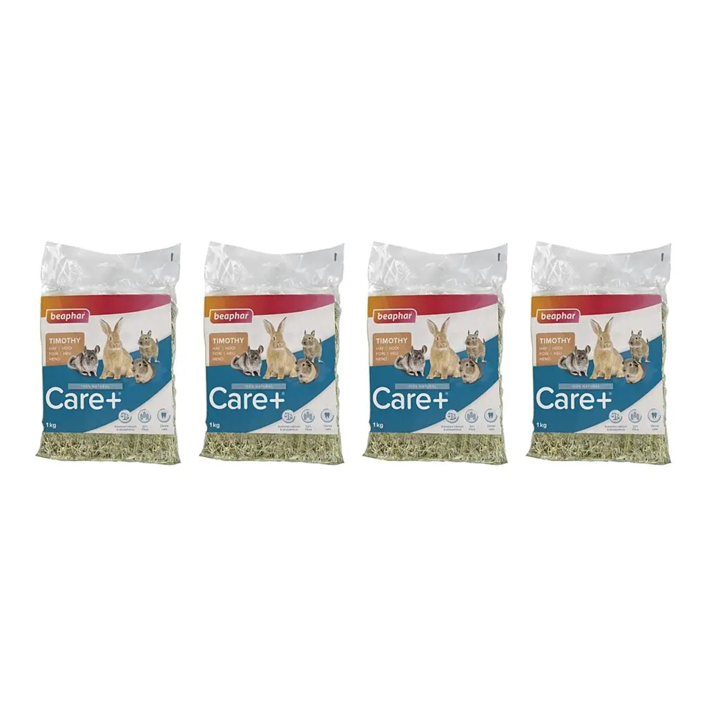 Beaphar Timothy hooi laag calcium 1 kg – multipack 4 stuks