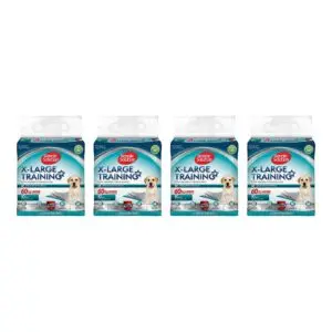 Simple Solution puppy training pads 71 x 76 cm – multipack 4 x 10 stuks - Afbeelding 1