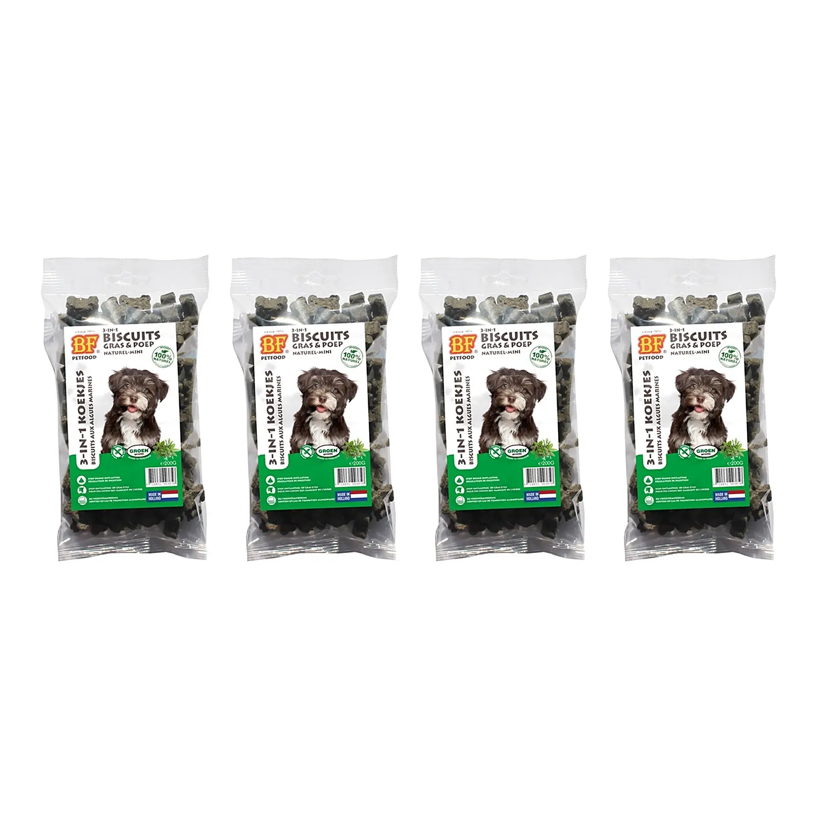BF Petfood 3-in-1 mineralenkoekjes mini hond 200 g – multipack 4 stuks - Afbeelding 1