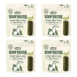 Lily's Kitchen Woofbrush kauwsnack S 22 g – multipack 4 x 7 stuks - Afbeelding 1