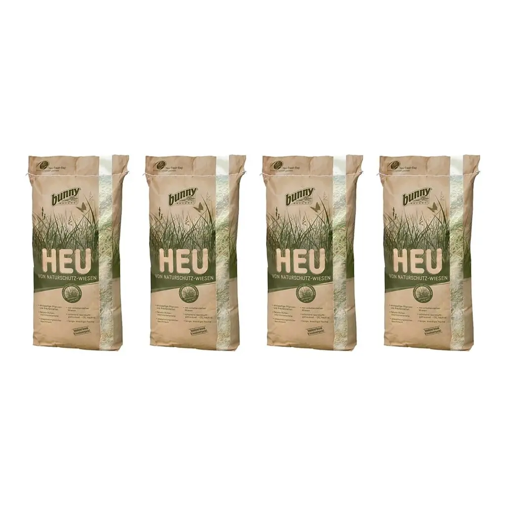 Bunny Nature natuurweidehooi 1,7 kg – multipack 4 stuks
