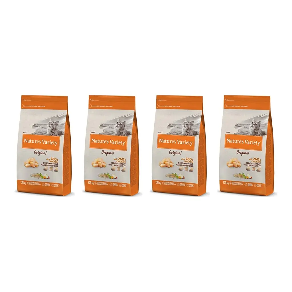 Nature's Variety Original kattenvoer kip 1,25 kg – multipack 4 stuks