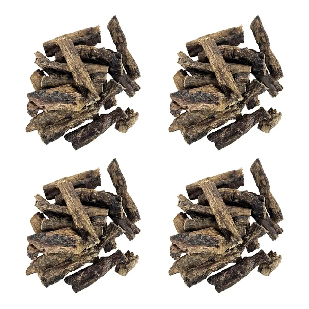 Petsnack buffellong kauwsnack hond 12-15 cm 1 kg – multipack 4 stuks