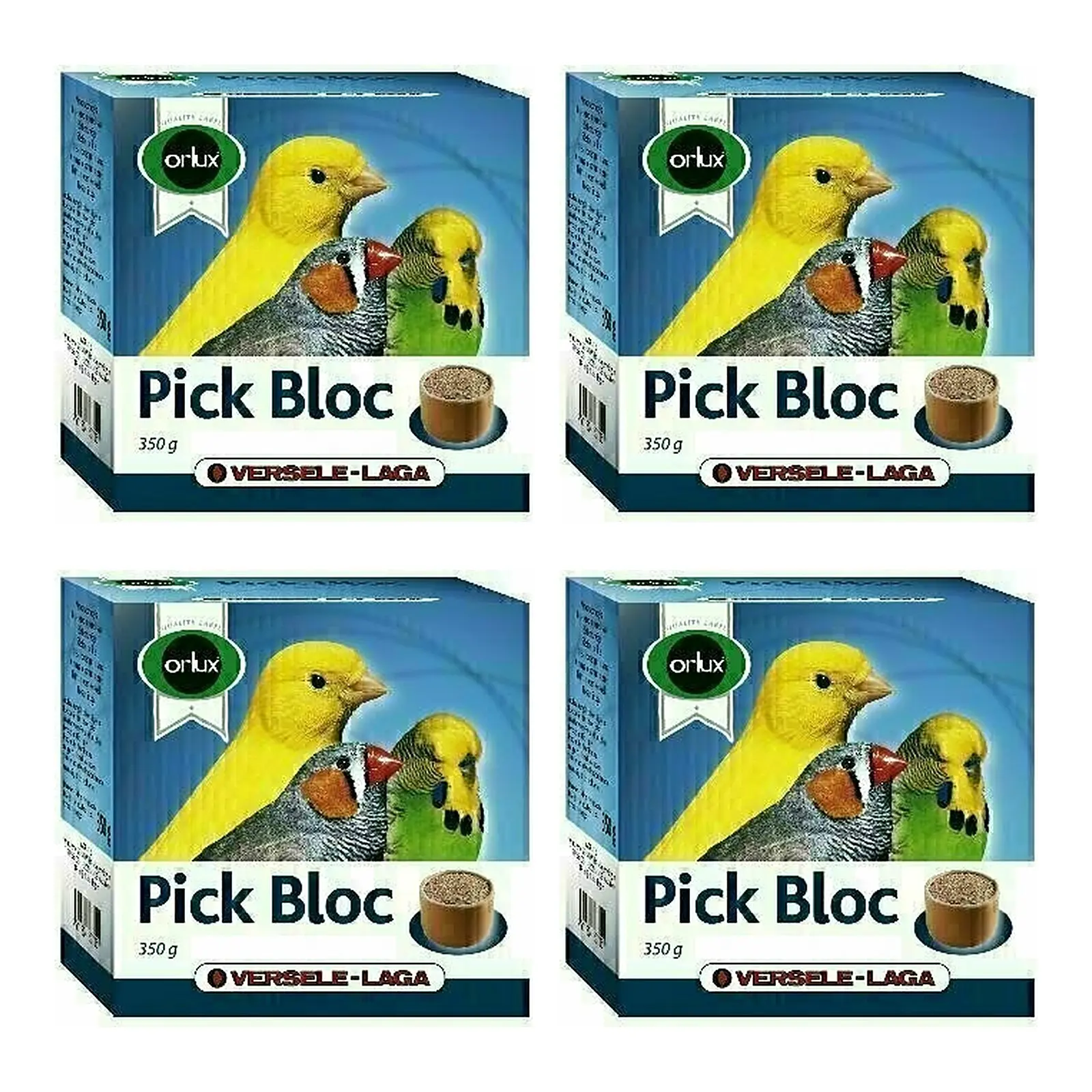 Orlux Pick Bloc piksteen vogel 350 g – multipack 4 stuks - Afbeelding 1
