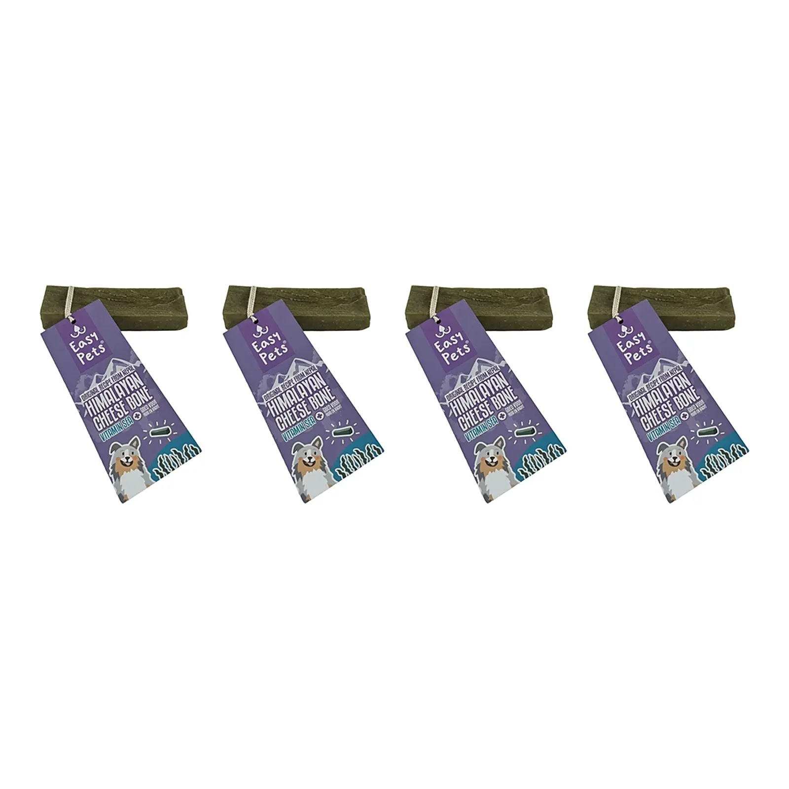Easypets Himalayan Cheese Bone Vitamin-Sea kauwsnack L 110 g – 4 stuks (multipack) - Afbeelding 1