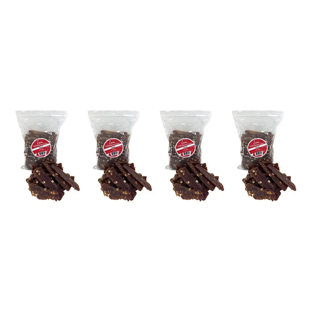 I Am Chicken D'Light kipfilet en kaas hondensnack 30 stuks – 4 stuks (multipack)
