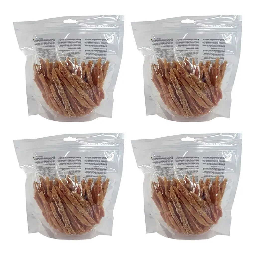 I Am Chicken Strips 500 g – 4 stuks, hondensnack met 94,5% kipfilet (multipack)