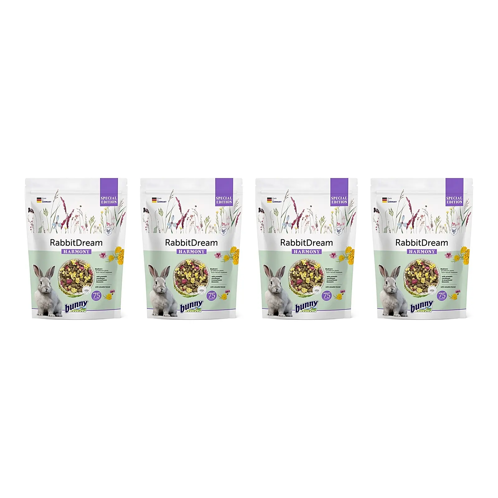 Bunny Nature Konijnendroom Special Edition Harmony 1,5 kg – 4 stuks (multipack) - Afbeelding 1