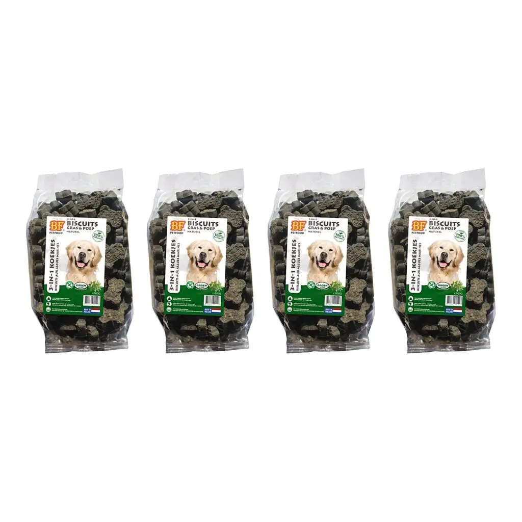 BF Petfood 3-in-1 hondenmineralenkoekjes 500 g – multipack 4 stuks