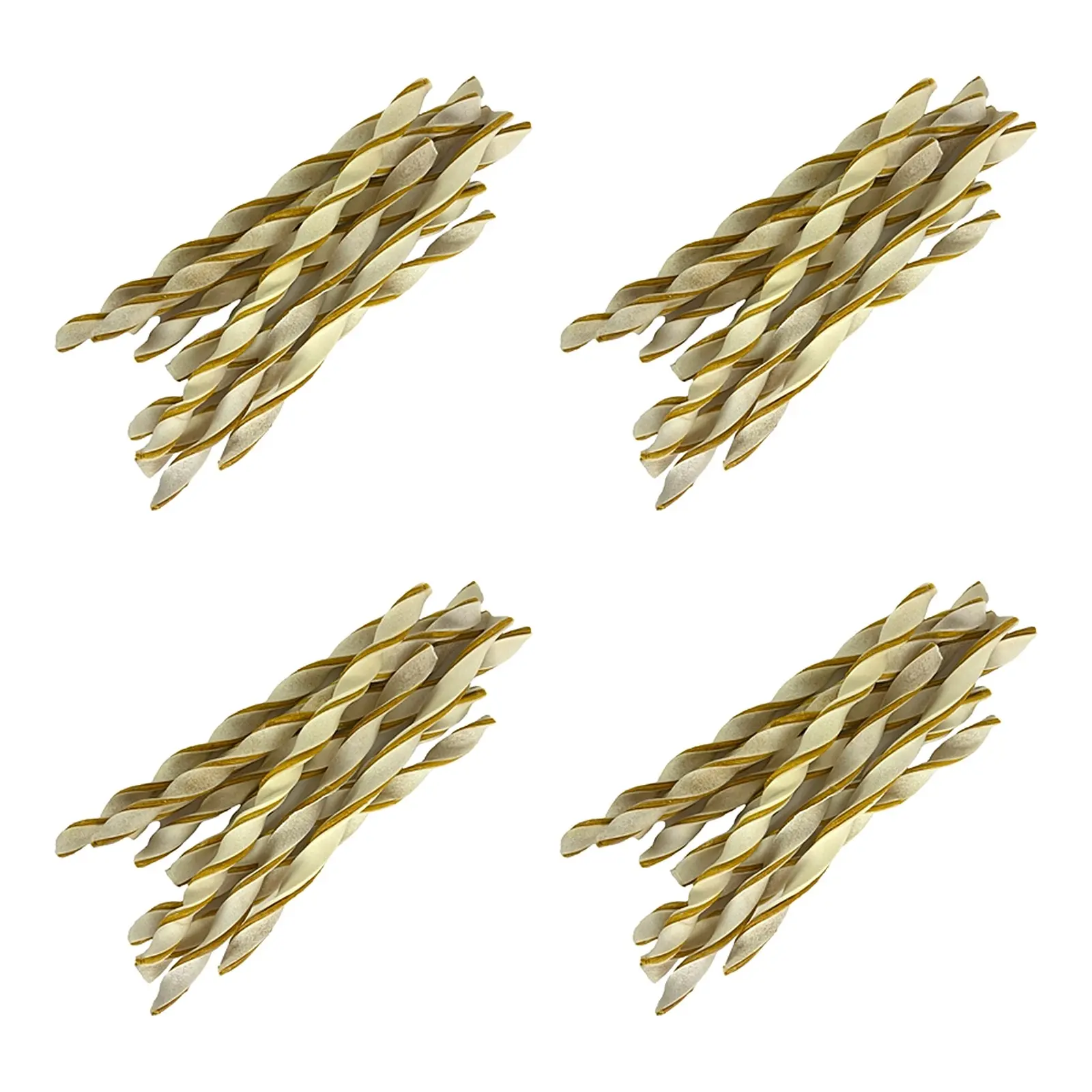 Kauwstaaf Hond met Kip - Petsnack Kipwokkel Buffelhuid 32-35 cm - 4 x 10 stuks - Voordeelverpakking - Afbeelding 1