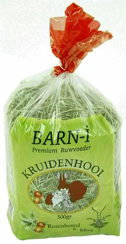 Barn-I kruidenhooi rozenbottel en munt 6 x 500 g