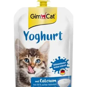 Gimcat yoghurt voor katten 150 g – lactose-gereduceerd, hersluitbaar - Afbeelding 1