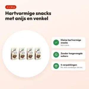 Bunny Nature My Little Sweetheart anijs en venkel 30 g – multipack 4 stuks – voordelen