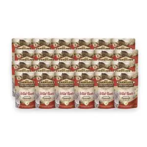 Carnilove kattenvoer natvoer wild zwijn 24 x 85 g – eiwitrijk, pouch