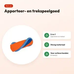 Chuckit Ultra Bumper Tug 18,5 cm – apporteer- en trekspeelgoed – voordelen