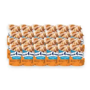 Club 4 Paws kattenvoer Premium Adult zalm in gelei 24 x 85 g