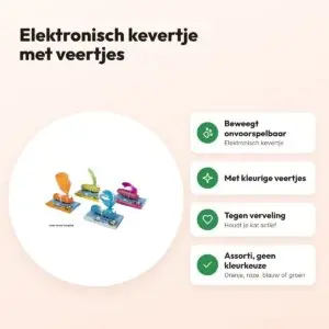 Coockoo Bug Me! elektronisch kattenspeelgoed – kevertje met veertjes – voordelen