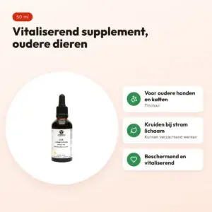 De Groene Os Cox Compositum 50 ml – oudere honden en katten – voordelen