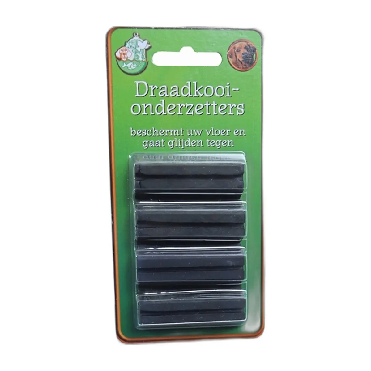 Onderzetters voor draadkooi 4 stuks – antislip, voor kooi tot 65 cm