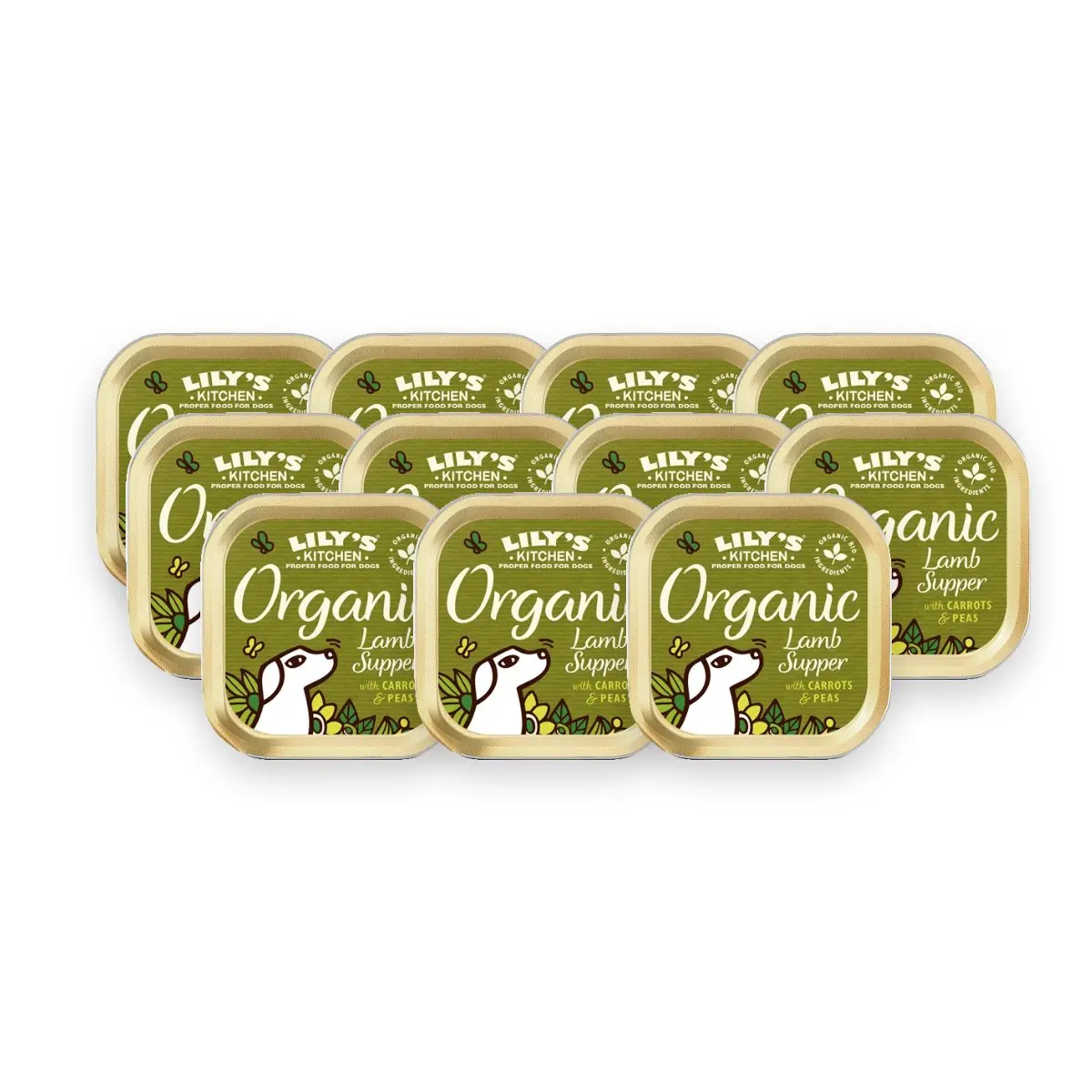 Lily's Kitchen hondenvoer Organic Lamb Supper 11 x 150 g – natvoer
