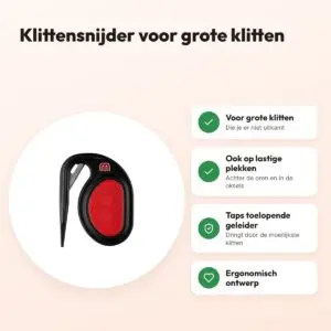 Mikki Classic Matt Splitter klittensnijder voor honden – ergonomisch – voordelen