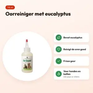 PPP oorreiniger eucalyptus 118 ml – frisse oorverzorging – voordelen