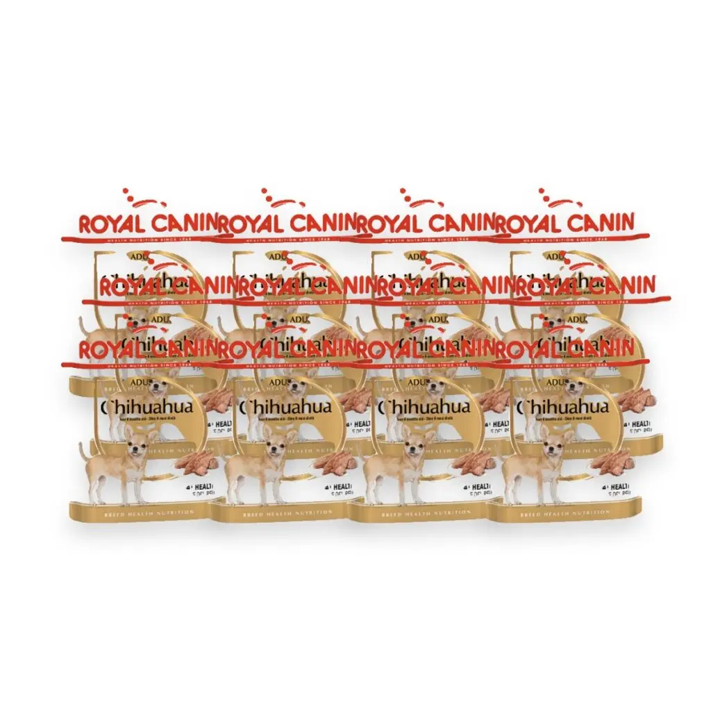 Royal Canin Chihuahua natvoer 12 x 85 g – malse stukjes, volwassen