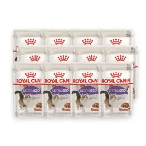 Royal Canin Sterilised in gravy kattenvoer 12 x 85 g – vleesbrokjes