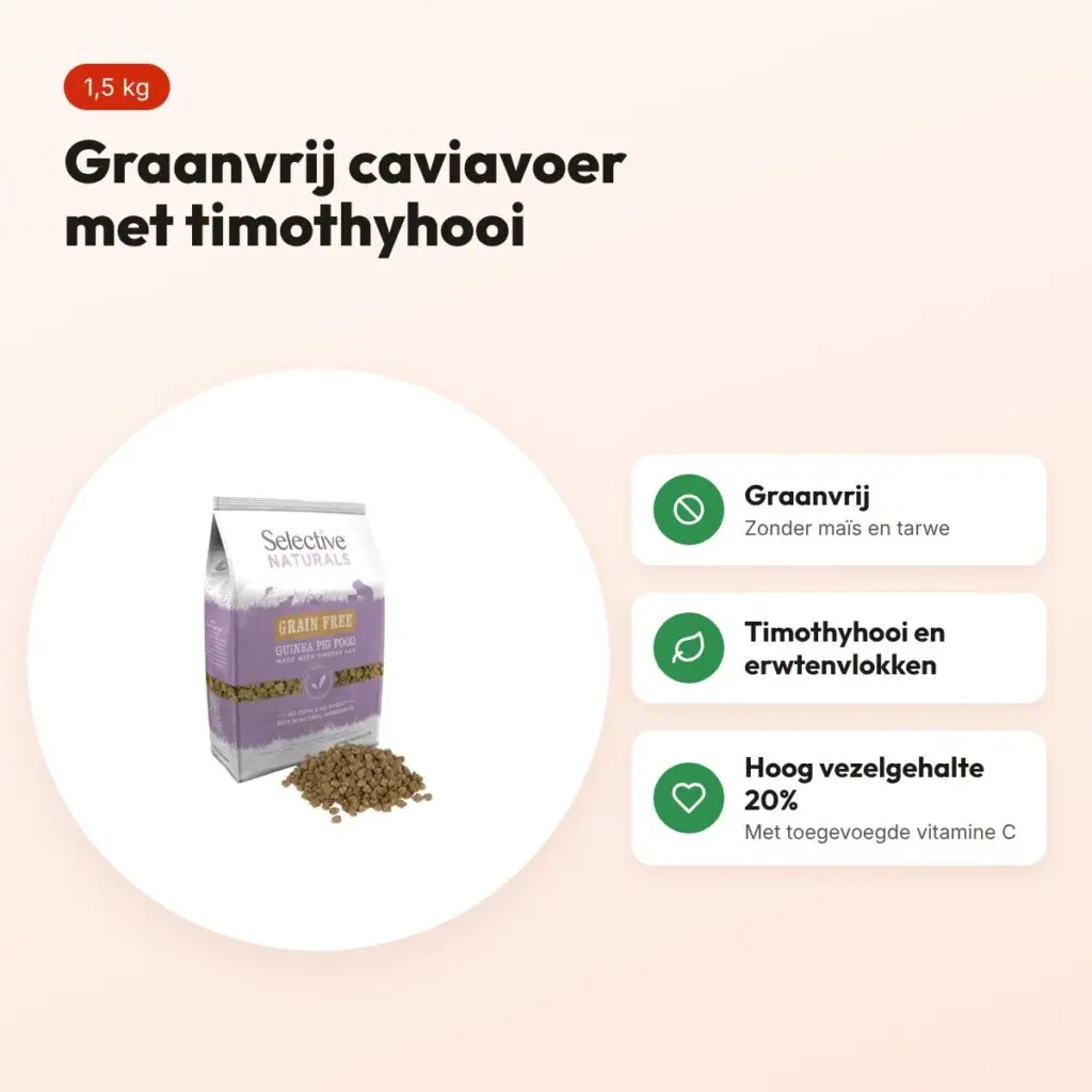 Supreme Science Selective caviavoer graanvrij 1,5 kg – voordelen